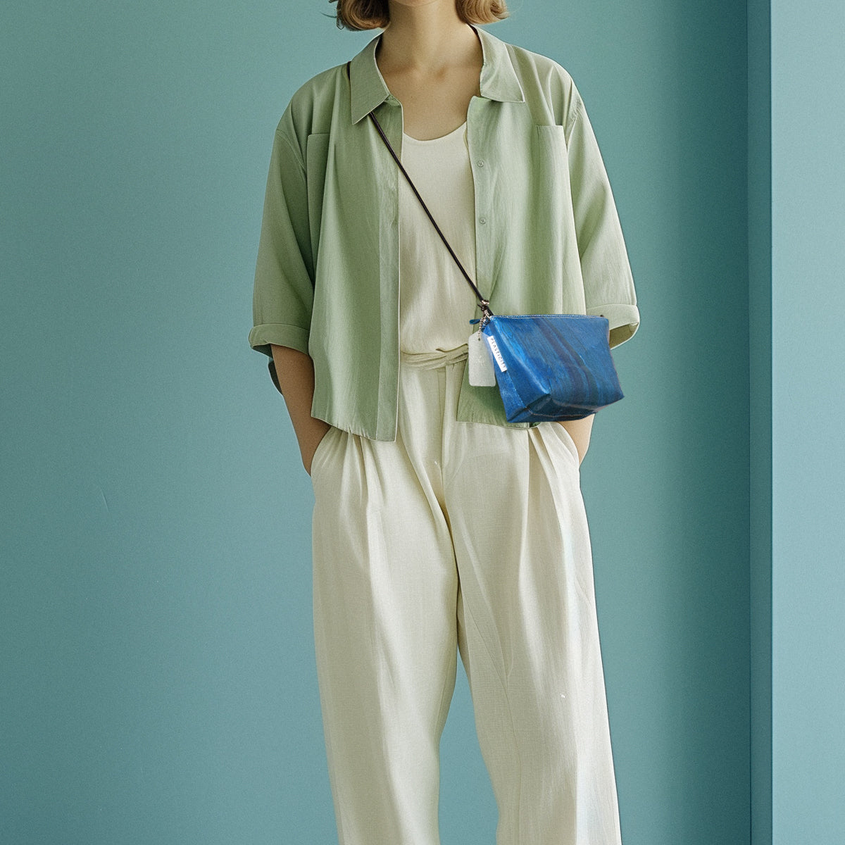 ショルダーバッグブルー 4185-10A(代引不可)【送料無料】 12_b416eb4d-d3d9-49bc-8ce1-